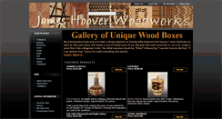 Desktop Screenshot of jameshooverwoodworks.com